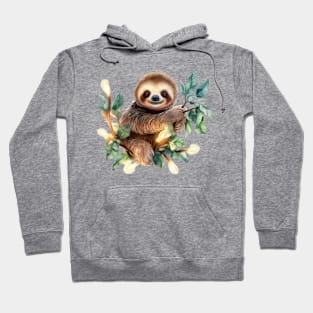 Christmas Sloth Hoodie